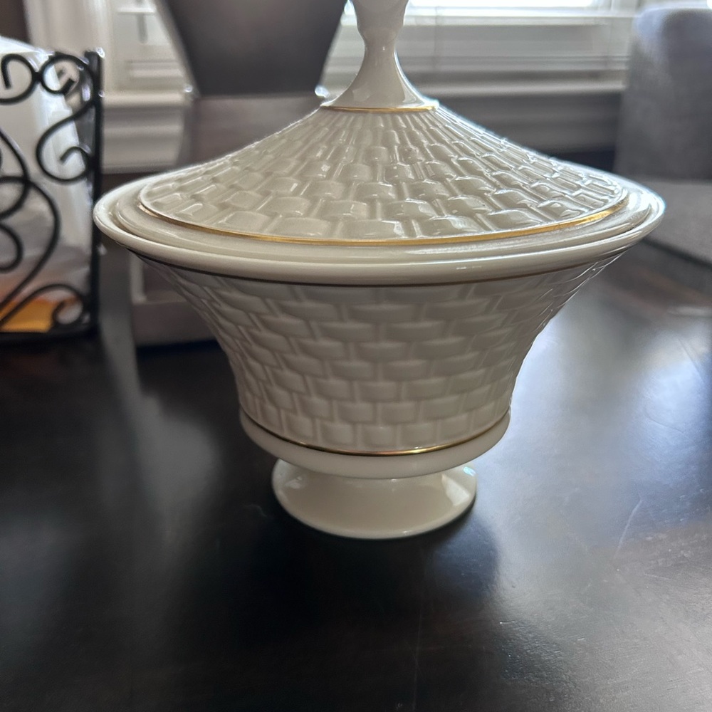 Lenox candy dish